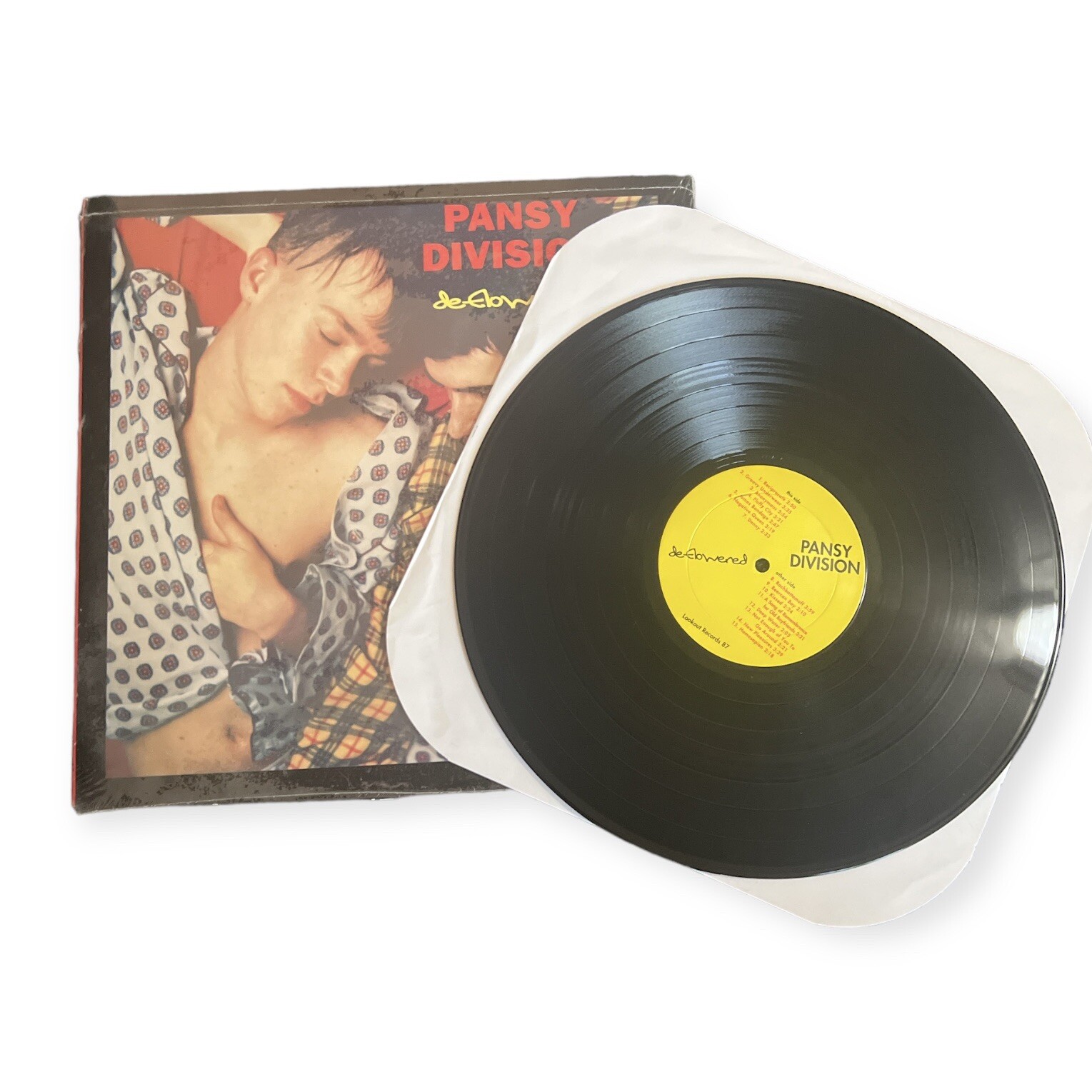 Pansy Division Deflowered Vinyl LP, Lookout Records #87 1994, NM