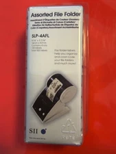 SEIKO INSTRUMENTS SLP-4AFL SEIKO SMART LABEL ASSORTED FILE FOLDER LABELS-BN!