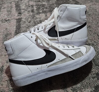 NIKE Blazer Mid '77 Junior White Size UK Trainers UK