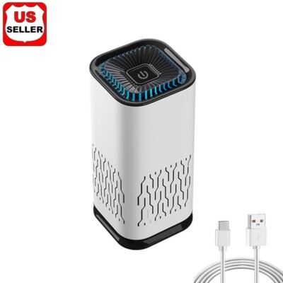 Air Purifier Freshener Cleaner Odor Pet Dander Eliminator for small room UV USA