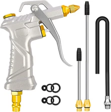Air Gun for Compressor Air Blow Gun with Brass Adjustable Air Nozzle Air Tools