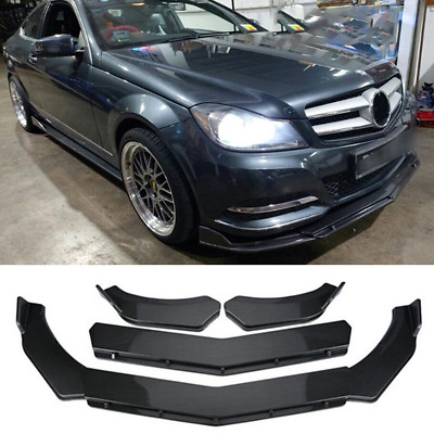 Carbon Fiber Front Bumper Lip Chin Spoiler Splitter Body Kits For Bens J++