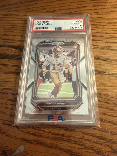 Brock Purdy 2022 Panini Prizm