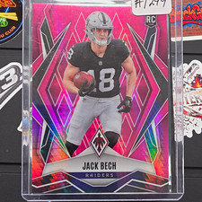 Panini/Topps Chrome 8-Card NFL Lot Jack Bech RC, McBride, Kupp, Skattebo(fb45)