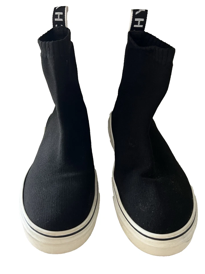 Givenchy George V mid sock sneaker black men's shoes US 9 42 casual stretch - Image 4 of 4