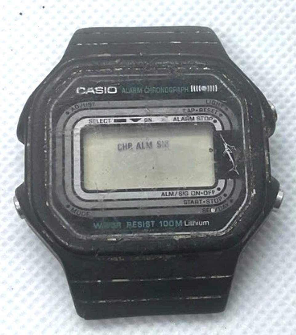 Collectible  As Watch B#1 (108) Vintage Rare Digital Is Casio W-200 Marlin Japan - vintagewatches.pk