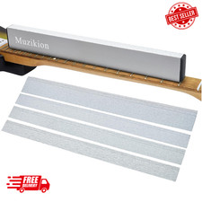 Professional 16-Inch Guitar Fret Leveling Beam with Replacement Sandpaper Sets