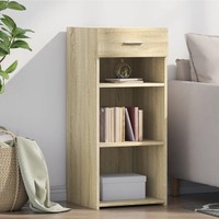 Sideboard Sonoma-Eiche 40X42,5X93 Cm Holzwerkstoff Anrichte