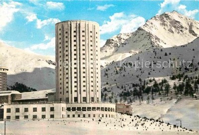 Sestriere Albergo Duchi d Aosta Grand Hotel Winterpanorama Alpen