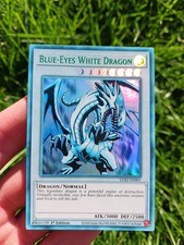 Green "Ghost" Blue-Eyes White Dragon LDS2-EN - 1st Edition - NM - Sun Bleached