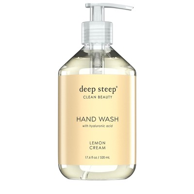 Liquid Hand Wash, 17.6 Ounces (Lemon Cream)