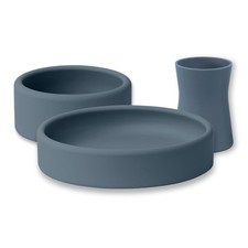 Silicone Plate, Bowl Cup Set for Babies and Toddlers, Weighted, Baby Feedin...