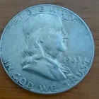 1963 Franklin Half Dollar 50C Silver Philadelphia Business Strike KM#199