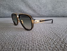 DITA Sunglasses Model Vastik DTS441-A-01 Gold Black Green Lens 59-17