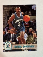 1993-94 Hoops #309 Eddie Johnson Fifth Anniversary Gold