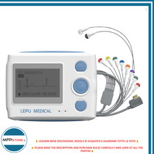 Wellue Tragbares EKG 12 Ableitungen - TH3/TH12 24h Professionelle Herzmonitoring