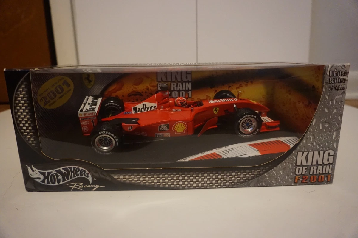 Hot Wheels Michael Schumacher Diecast Racing Cars 2001 Vehicle