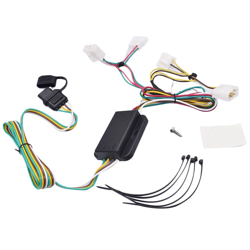 4 Pin Flat Trailer Wiring Harness Connection kit Fit For Toyota Tacoma 1995-2004