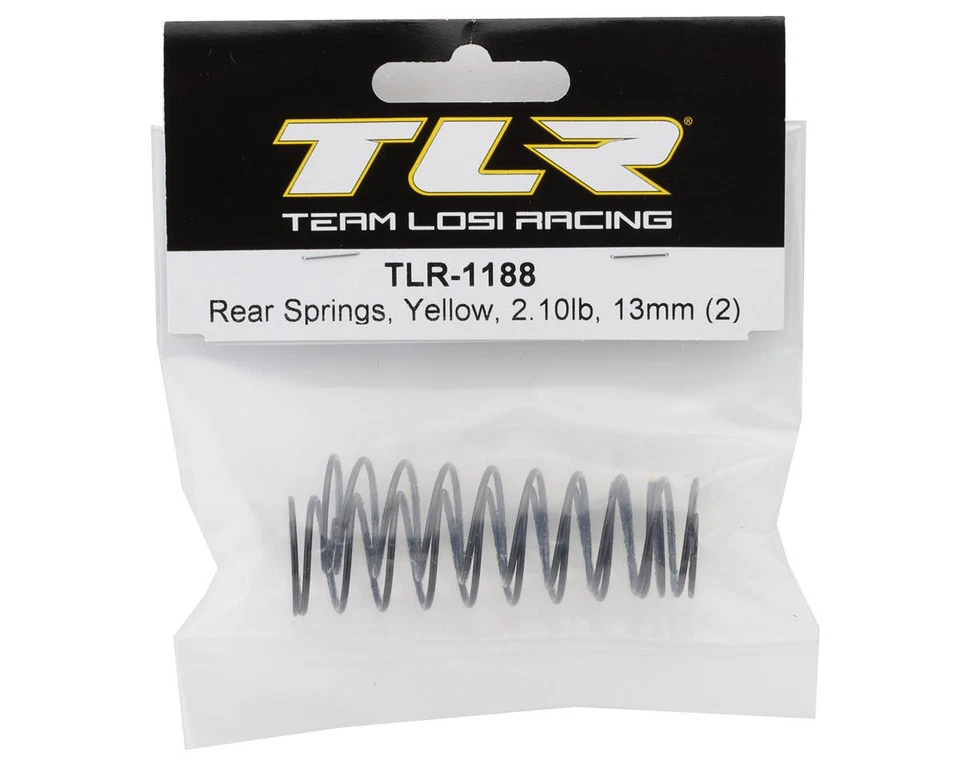Team Losi Racing 22X 13mm Rear Shock Springs (2) - Image 2 of 2