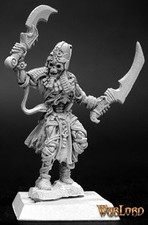 Reaper 14064 Khadath, Nefsokar Captain Warlord, Nefsokar Metal Miniature