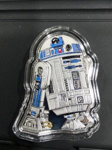 n*i様 タイムセール　純銀　1オンス　スターウォーズ　R2-D2 R2 D2 Coin | eBay