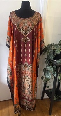 Almere NY KAFTANS Women's Long Caftan Dress One Size