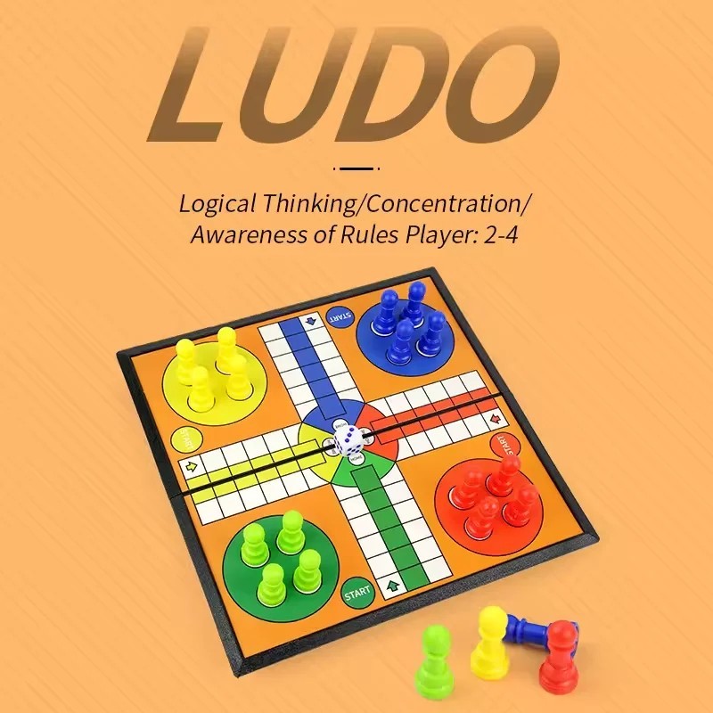 Ludo Game - Traditional Ludo Board Game for Kids & Adults UK..