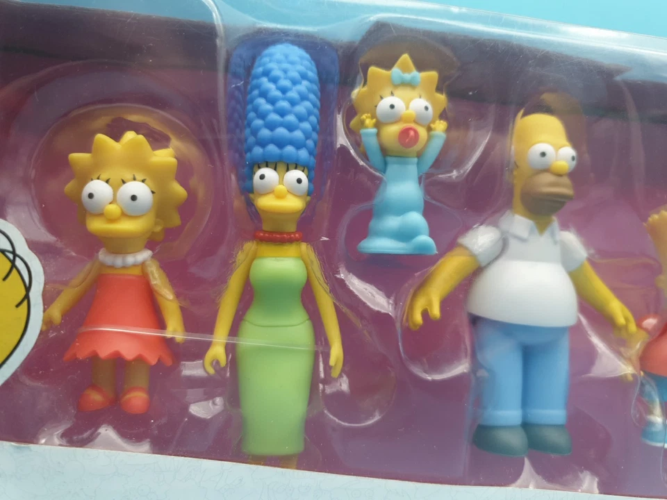 The Simpsons Mini Figuren Set 7-teilig Jakks Pacific NEU OVP - Bild 2 von 4