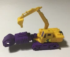 Original G2 Transformers YELLOW constructicon SCAVENGER Devastator