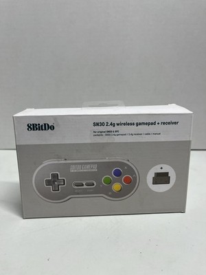 8Bitdo SF30 SN30 Bluetooth Wireless RARE Super Famicom Style Controller