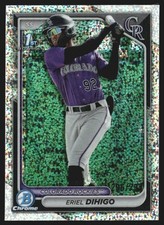 2024 Bowman Chrome Prospects Speckle Refractor 206/299 Eriel Dihigo #BCP-200 GS1