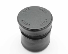 Leica Leitz Black Leather Lens Case 3.50" x 3.25" 20520
