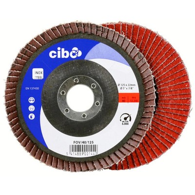 CIBO FOV Extended Flexi-Edge Flap Discs