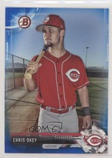 2017 Bowman Draft Blue 63/150 Chris Okey #BD-163 0k4