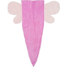 Kids Butterfly Wearable Sherpa Tail Blanket Pink Coral Fleece Soft Cozy NWT