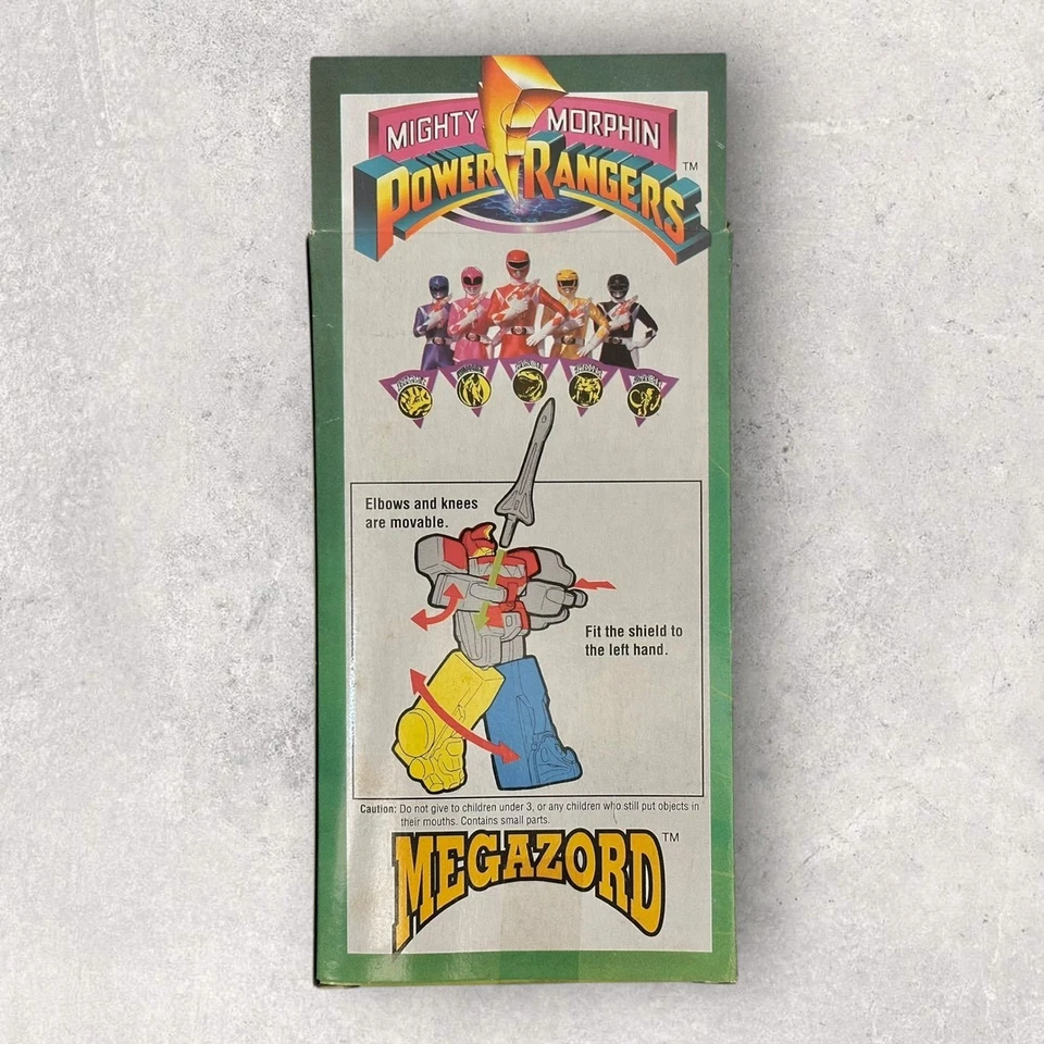 1993 Taiwan Vintage Mighty Morphin Power Rangers 4" Megazord H021 Action Figure - Image 2 of 3