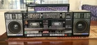 VINTAGE SONY BOOMBOX MADE IN JAPAN/DOUBLE CASETTE DECK PLAYER/FM/AUX INPUT