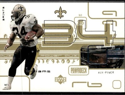 2000 UD PowerDeck AUX Power Ricky Williams Saints #aux-20