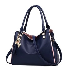 Luxus Damen Handtasche PU Leder Groß 2024 Designer Tragetasche Einkaufstasche