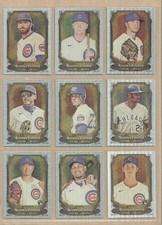 2024 Topps Allen & Ginter Silver Portrait Foil CUBS Base Team Set of (11)