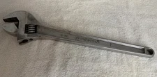 CRESCENT 15" ADJUSTABLE WRENCH Crestoloy  Alloy Steel