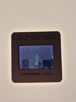 September 11,2001 Statue Of Liberty 35mm Color Slide TIME MAGAZINE IMAGE A981