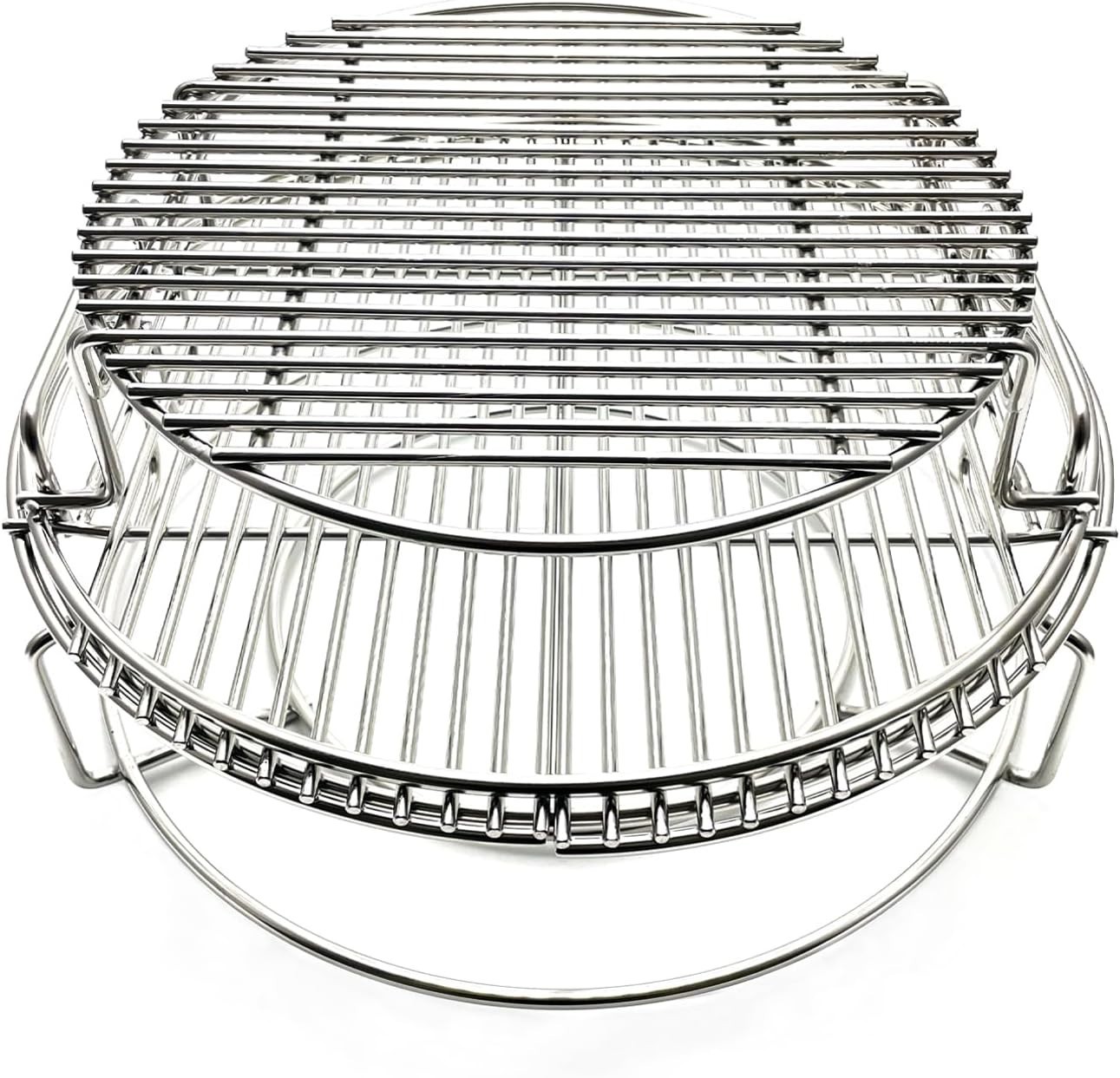 Multi-Level Base Rack Cooking Grate Stack Rack System Kit for BGE, Big Green ...
