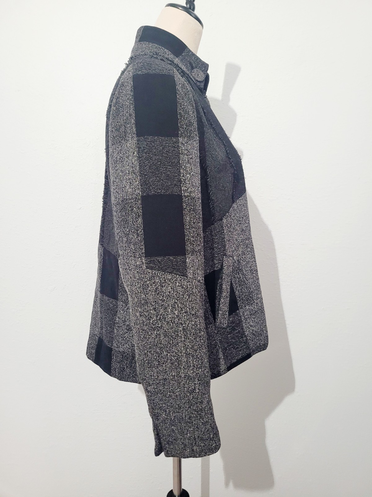 Coldwater Creek Patchwork Textured Jacket Blazer … - image 4