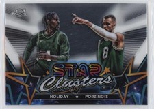 2023-24 Topps Cosmic Chrome Star Clusters Jrue Holiday Kristaps Porzingis 1co7