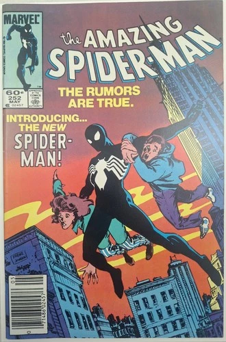 The Amazing Spider-Man #252 Newsstand Variant (Marvel Comics May 1984) VF+
