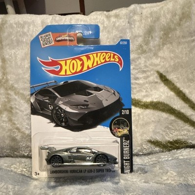 Hot Wheels Lamborghini Huracán LP 620-2 Super Trofeo Gray 1/64 Diecast Unopened