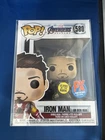 Funko Pop Avengers Endgame I am Iron Man Figure (PX Exclusive) /w Protector