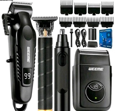 Weeme Elektrorasierer für Herren, professioneller Trimmer mit USB Ladefunktion