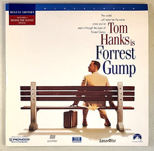 FORREST GUMP, Laserdisc, 2 discs VG close to LN Widescreen, THX, Tom Hanks